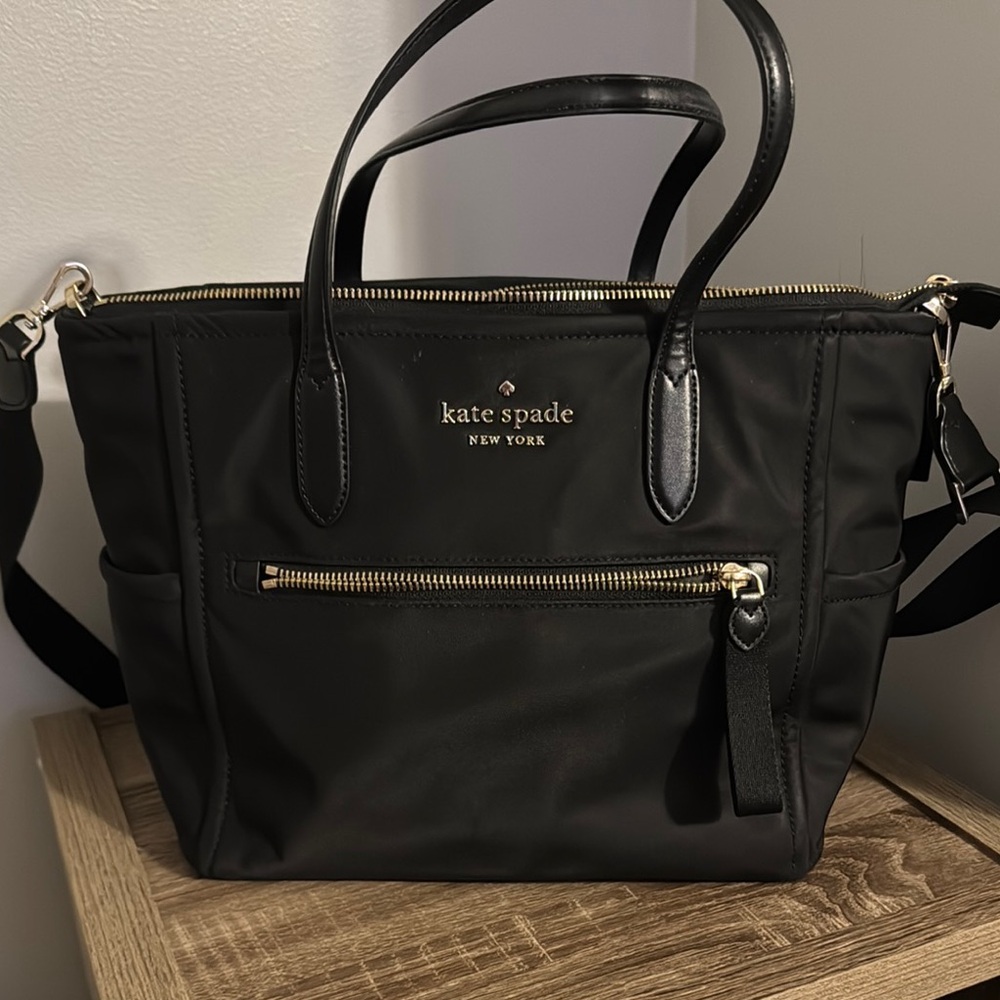 Kate Spade Black Crossbody Bag with Adjustable Strap